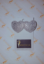 Pearly Heart Earrings