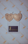 Pearly Heart Earrings