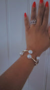 Double The Pearls Bracelet