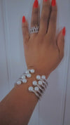 Large Cuff Pearl Bracelet