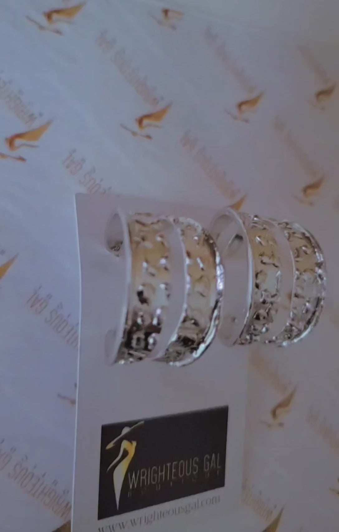 Double Cuff Hoop Earrings