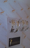 Double Cuff Hoop Earrings