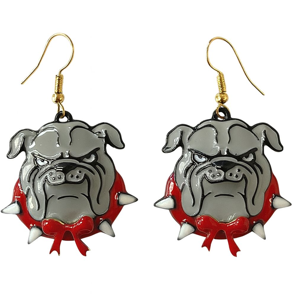 Bulldogs Earrings