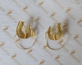 Layered in Gold Earrings