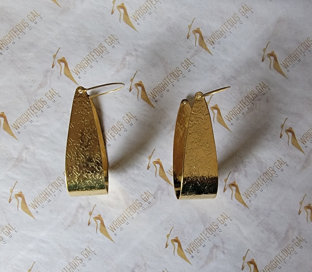 Cuff Hoop Earrings