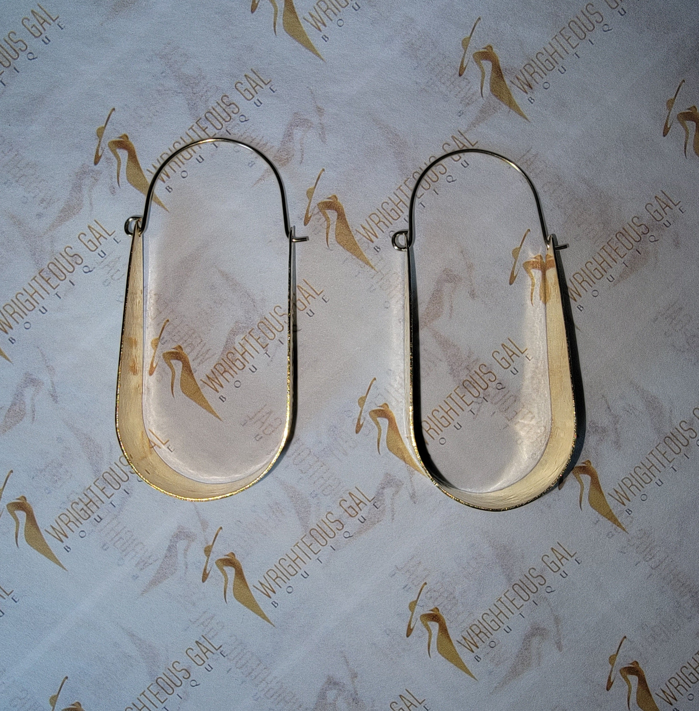 Cuff Hoop Earrings