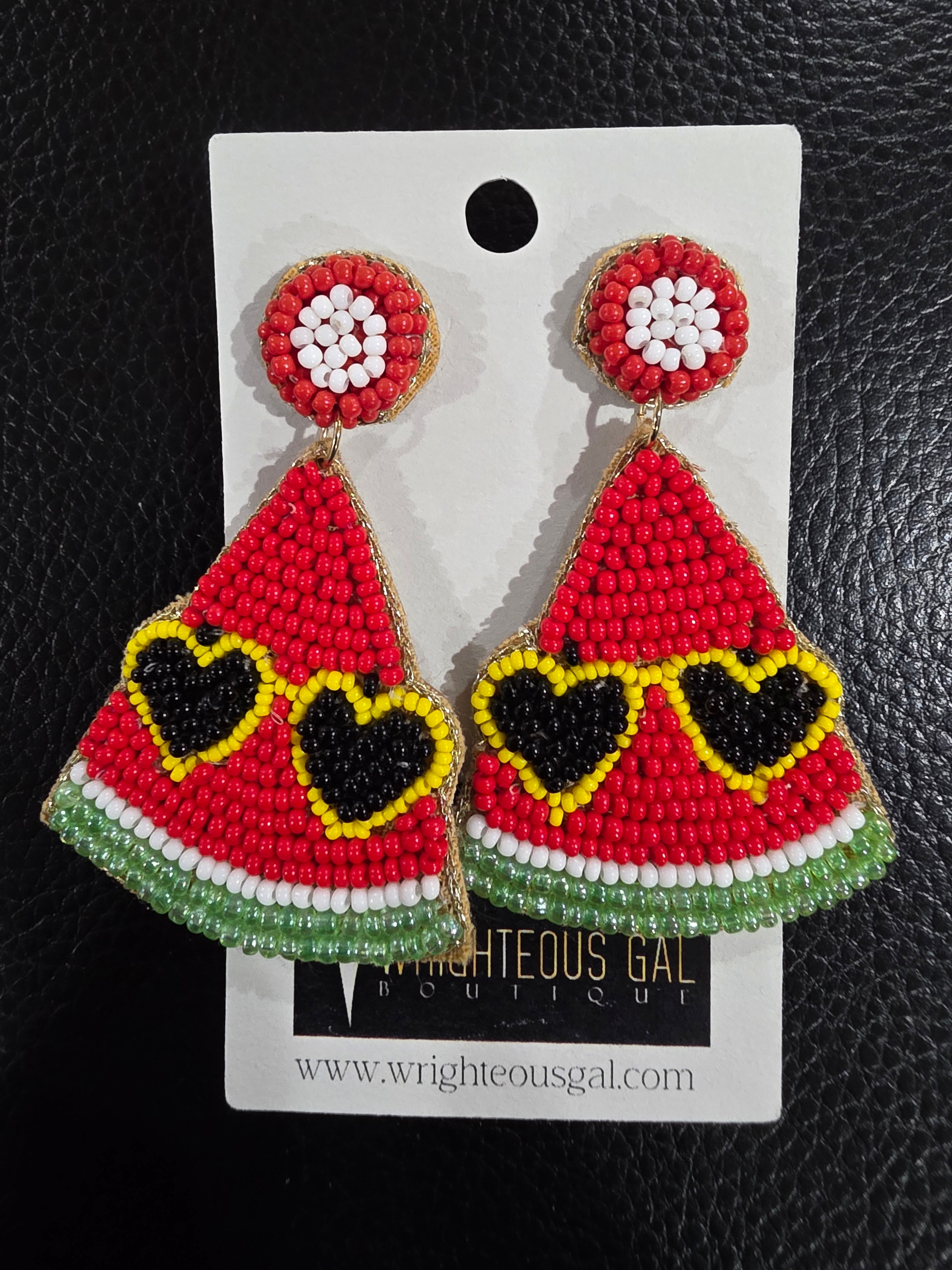 Watermelon Vibes Earrings