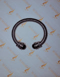 Silver Onyx Cuff Bracelet
