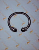 Silver Onyx Cuff Bracelet