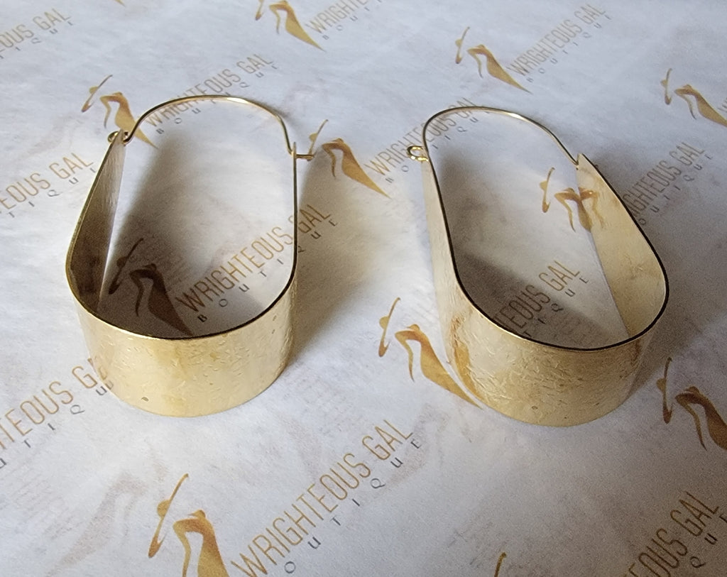 Cuff Hoop Earrings