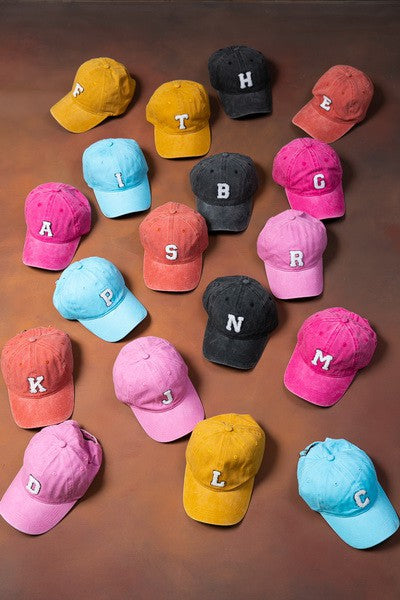 Initial Baseball Cap