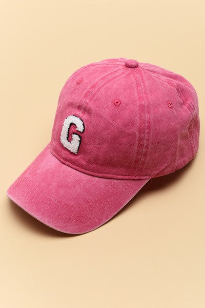 Initial Baseball Cap