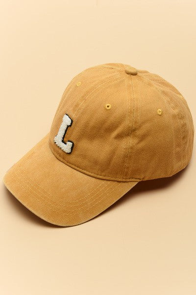 Initial Baseball Cap